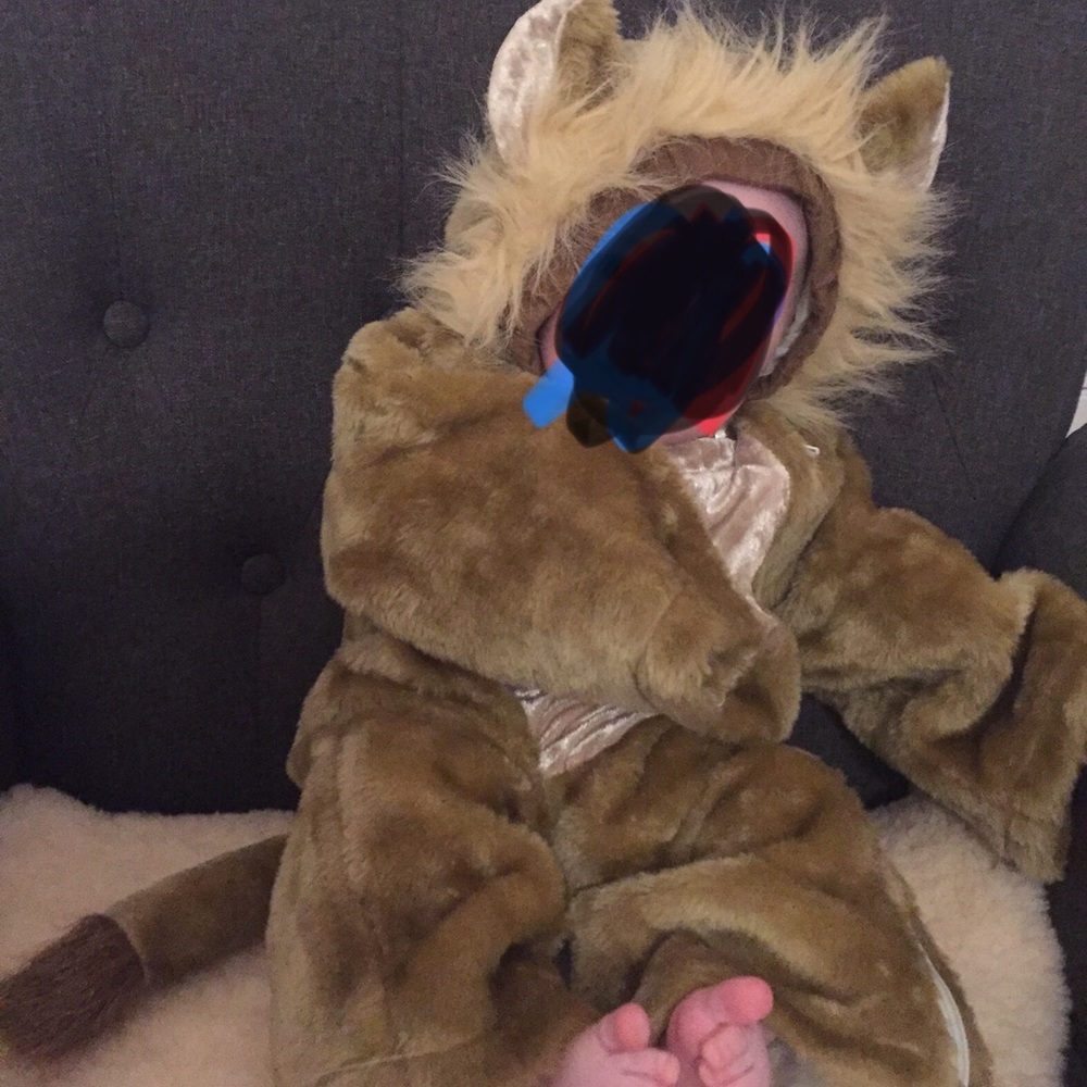 Lion Costume for size 1T